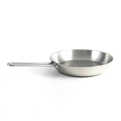 SKB Stainless Steel Special Frying Pan with SS Handle - 28cm