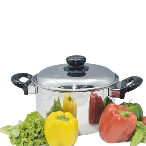 SKB Stainless Steel Sauce Pan with SS Lid and Bakelite Handle -26cm-